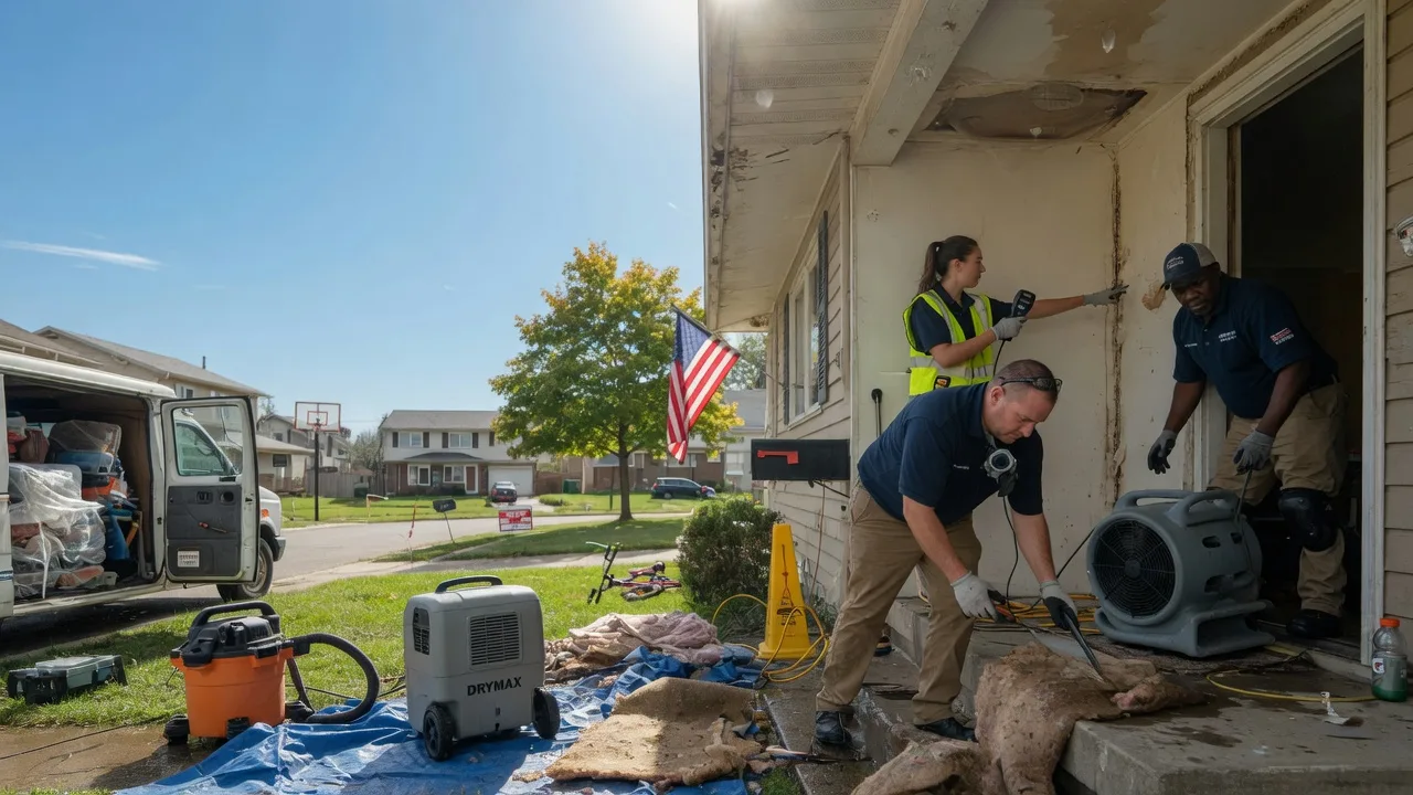 Water Damage Restoration in Wheeling, IL near me